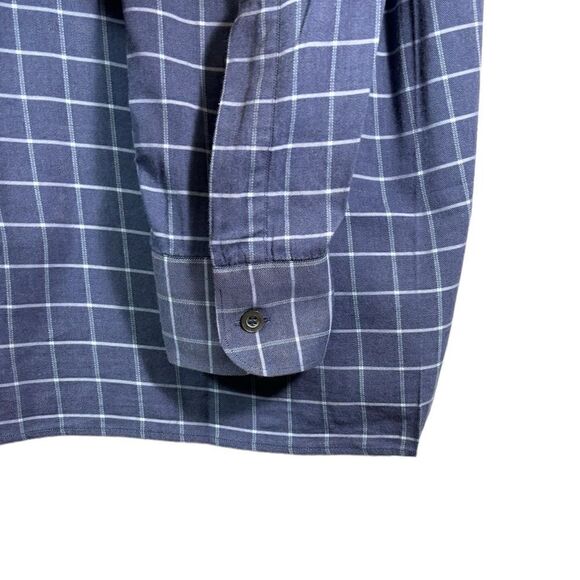 Ermenegildo Zegna Blue Dress Shirt Made in Italy Size XL - Picture 4 of 7